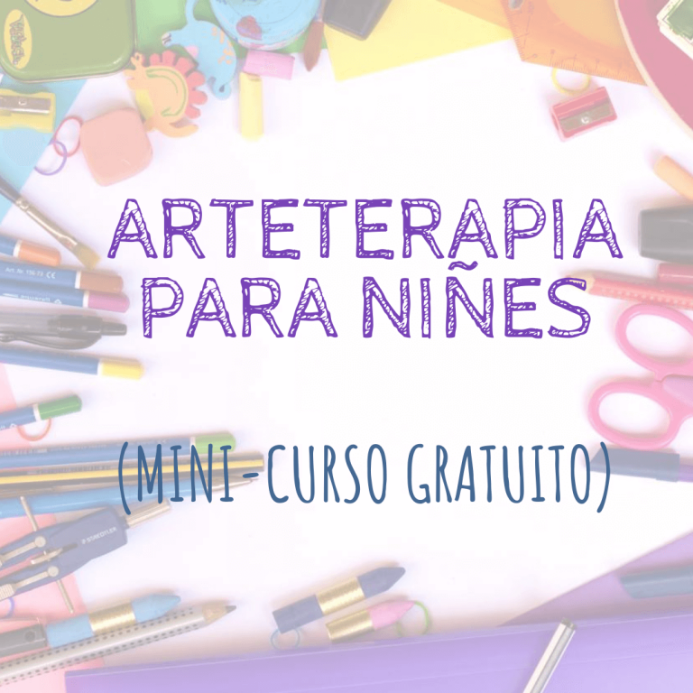 Curso arteterapia para niños actividades