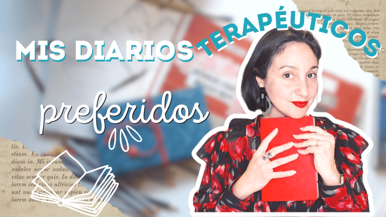 portada con el texto mis diarios terapeuticos preferidos